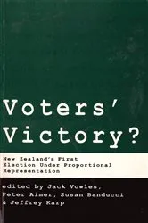 Book cover of Voters' Victory by Jack Vowles