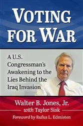 Book cover of Voting for War by Jones, Walter B., Jr.