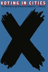 Book cover of Voting in Cities by L.J. Sharpe