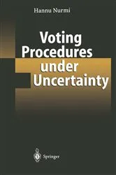Book cover of Voting Procedures under Uncertainty by Hannu Nurmi