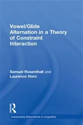 Book cover of Vowel/Glide Alternation in a Theory of Constraint Interaction by Samuel Rosenthall