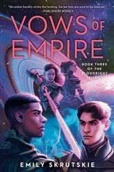Book cover of Vows of Empire by Emily Skrutskie