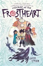 Book cover of Voyage of the Frostheart by Jamie Littler