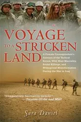 Book cover of Voyage to a Stricken Land by Sara Daniel