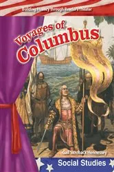 Book cover of Voyages of Columbus by Gail Skroback Hennessey
