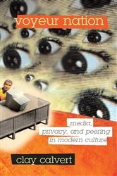 Book cover of Voyeur Nation by Clay Calvert