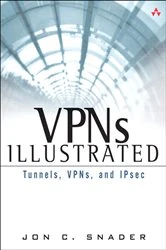 Book cover of VPNs Illustrated by Jon C. Snader