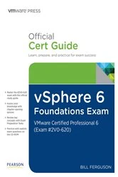 Book cover of vSphere 6 Foundations Exam Official Cert Guide (Exam #2V0-620) by Bill Ferguson