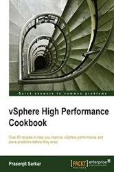 Book cover of vSphere High Performance Cookbook by Prasenjit Sarkar