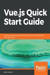Book cover of Vue.js Quick Start Guide by Ajdin Imsirovic