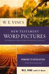 Book cover of W. E. Vine's New Testament Word Pictures: Romans to Revelation by W. E. Vine