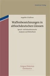 Book cover of Waffenbezeichnungen in althochdeutschen Glossen by Unknown