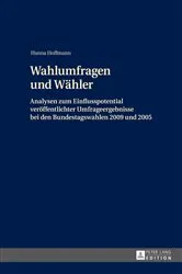 Book cover of Wahlumfragen und Waehler by Hanna Hoffmann