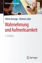 Book cover of Wahrnehmung und Aufmerksamkeit (2nd ed.) by Ulrich Ansorge