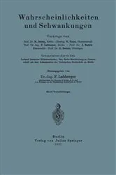 Book cover of Wahrscheinlichkeiten und Schwankungen by Marianus Czerny