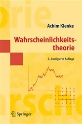Book cover of Wahrscheinlichkeitstheorie (2nd ed.) by Achim Klenke