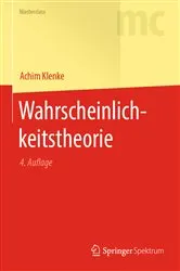 Book cover of Wahrscheinlichkeitstheorie (4th ed.) by Achim Klenke