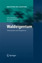 Book cover of Waldeigentum by Otto Depenheuer