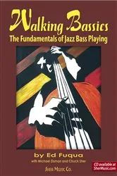 Book cover of Walking Bassics by SHER Music