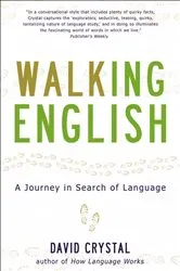 Book cover of Walking English by Unknown