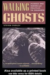 Book cover of Walking Ghosts by Steven Dudley