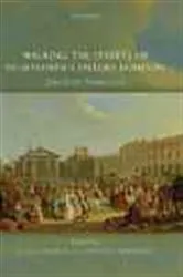 Book cover of Walking the Streets of Eighteenth-Century London by Clare Brant