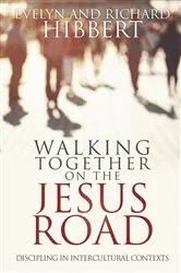 Book cover of Walking Together on the Jesus Road by Evelyn Hibbert