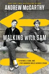 Book cover of Walking with Sam by Andrew McCarthy
