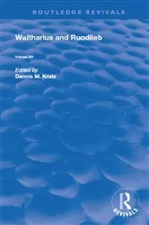 Book cover of Waltharius and Ruodlieb by Dennis Kratz