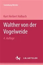 Book cover of Walther von der Vogelweide (4th ed.) by Kurt H. Halbach