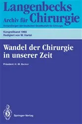 Book cover of Wandel der Chirurgie in unserer Zeit by W. Hartel