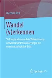 Book cover of Wandel (v)erkennen by Dietmar Rost