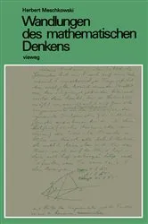 Book cover of Wandlungen des mathematischen Denkens (4th ed.) by Herbert Meschkowski