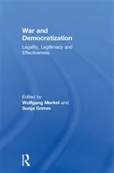 Book cover of War and Democratization by Wolfgang Merkel