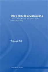 Book cover of War and Media Operations by Thomas Rid