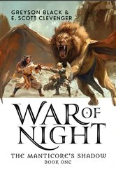 Book cover of War of Night by E. Scott Clevenger