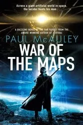 Book cover of War of the Maps by Paul McAuley