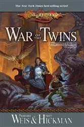 Book cover of War of the Twins by Margaret Weis