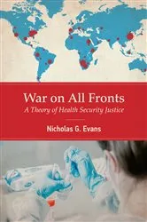 Book cover of War on All Fronts by Nicholas G. Evans