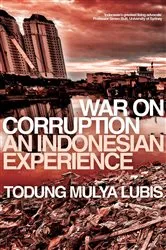 Book cover of War on Corruption by Todung Mulya Lubis