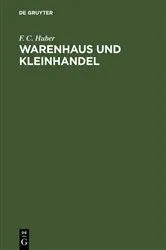 Book cover of Warenhaus und Kleinhandel by Unknown