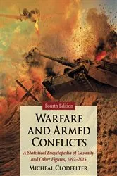 Book cover of Warfare and Armed Conflicts by Micheal Clodfelter