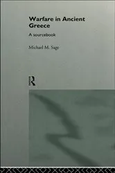 Book cover of Warfare in Ancient Greece by Michael Sage