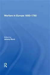 Book cover of Warfare in Europe 1650�1792 by Jeremy Black