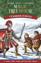 Book cover of Warriors in Winter by Mary Pope Osborne