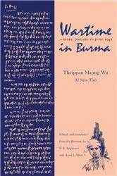 Book cover of Wartime in Burma by Unknown