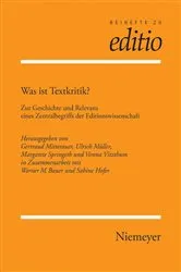 Book cover of Was ist Textkritik? by Gertraud Mitterauer
