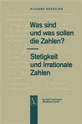 Book cover of Was sind und was sollen die Zahlen?. Stetigkeit und Irrationale Zahlen (10th ed.) by Unknown