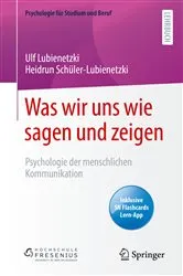 Book cover of Was wir uns wie sagen und zeigen by Ulf Lubienetzki