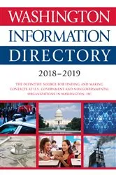 Book cover of Washington Information Directory 2018-2019 by Unknown